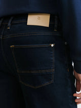 Jean 5 poches slim marine foncé