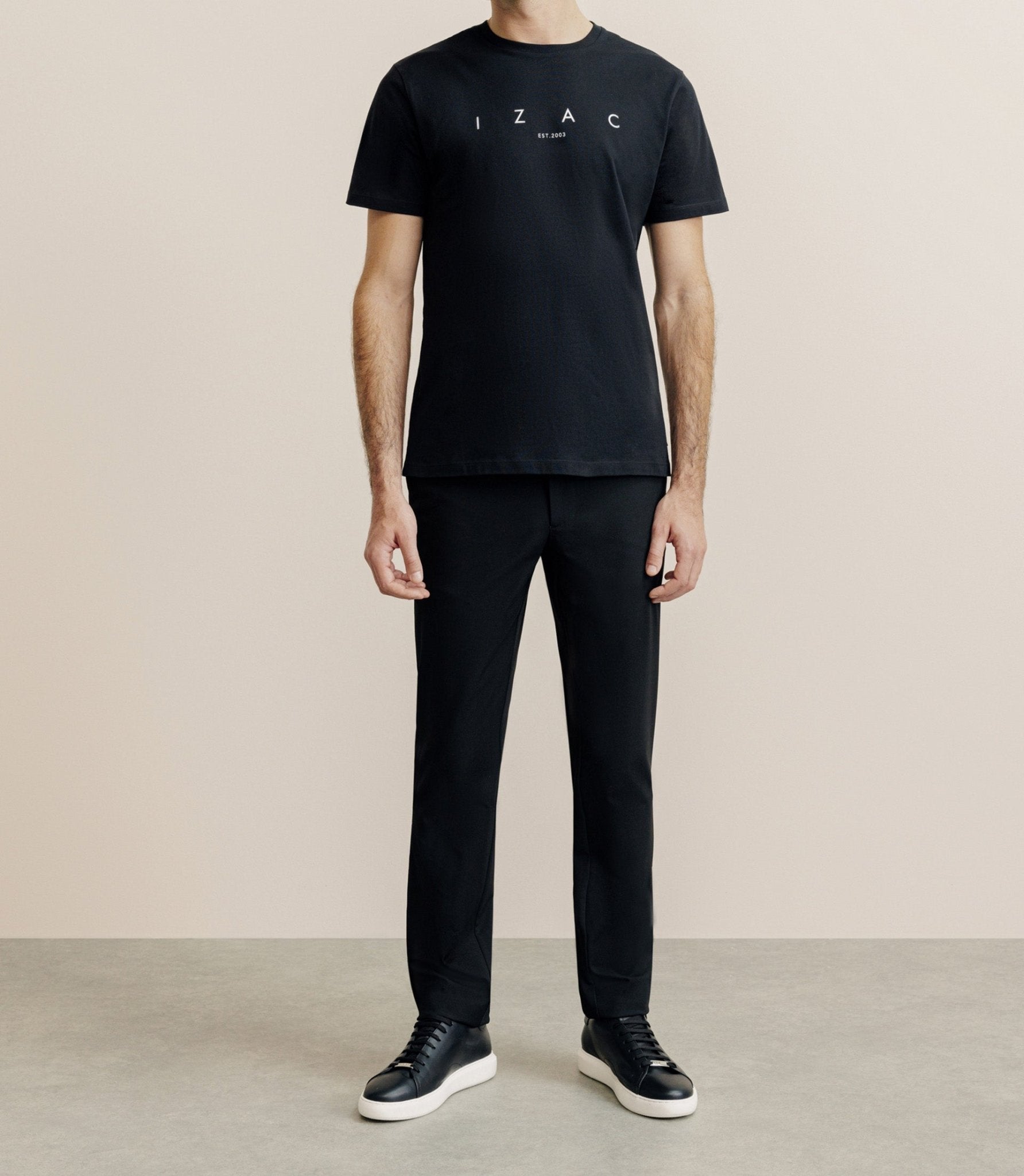 Black printed t-shirt