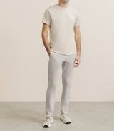 Beige Flocking T-shirt