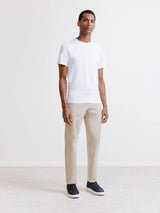 T-shirt col rond blanc
