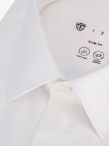 City shirt cotton elastane white