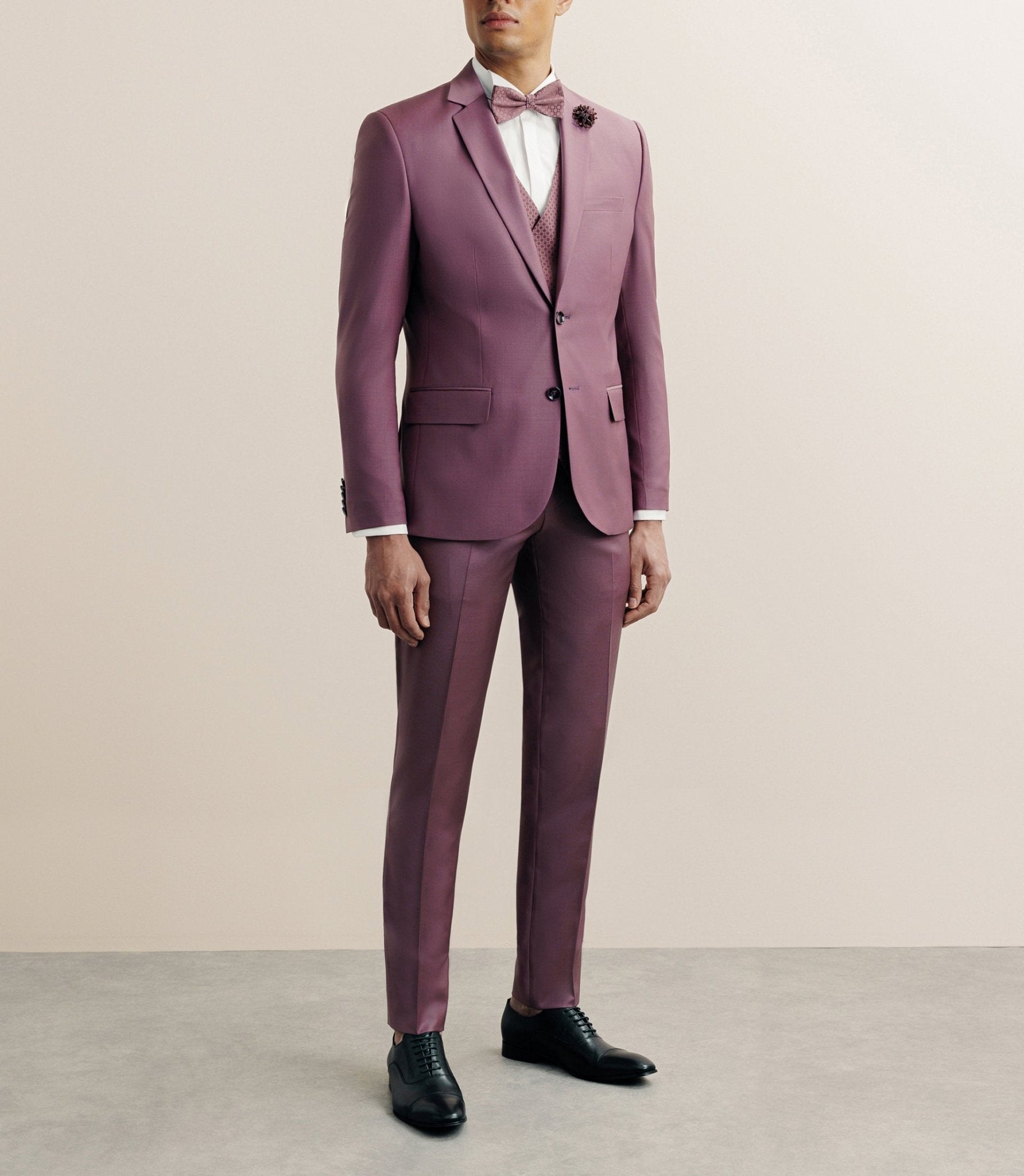 Costume 3 pièces violet - IZAC