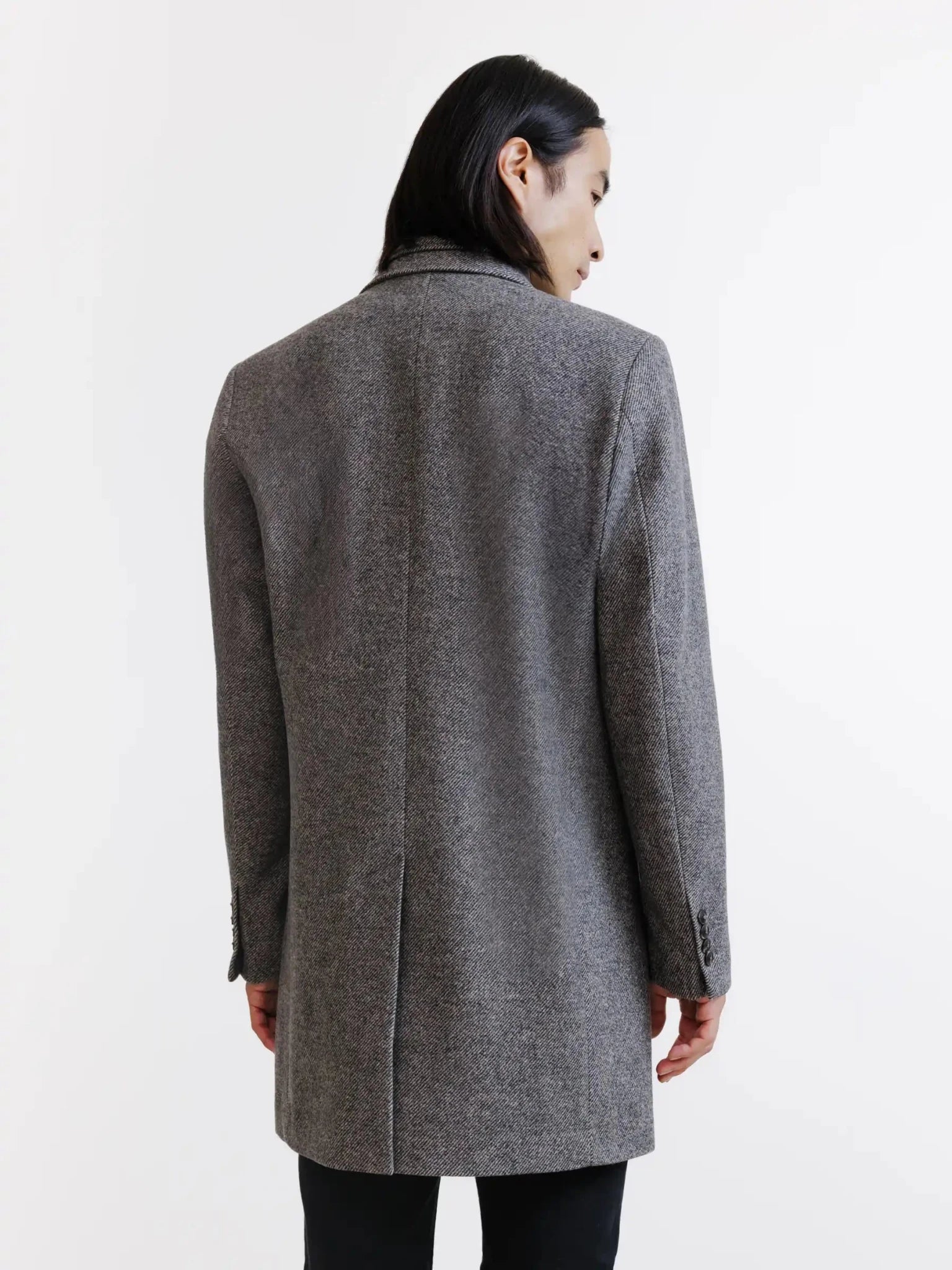 Manteau à parmenture amovible taupe - IZAC