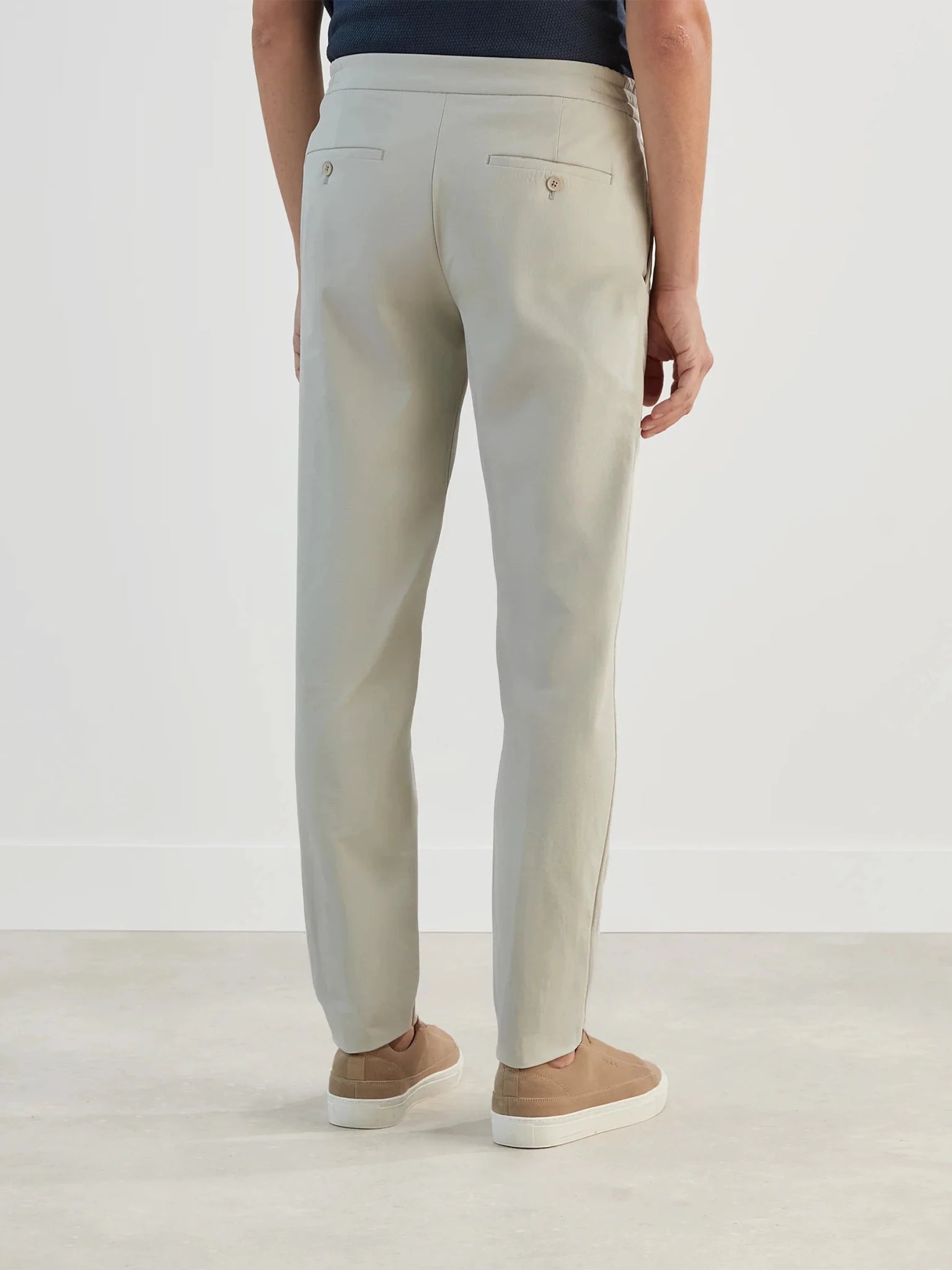 Pantalon ville en tissu technique mastic - IZAC