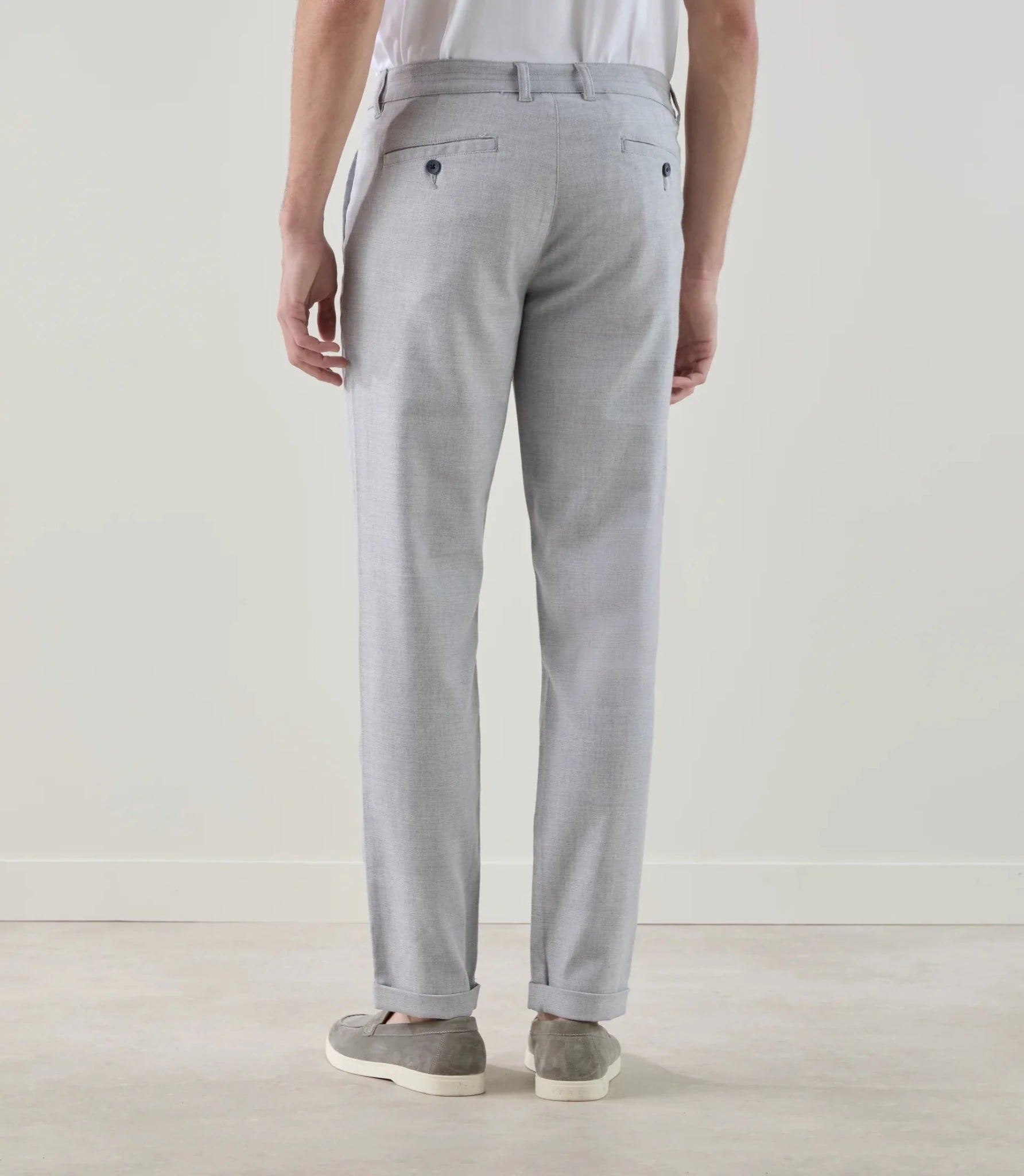 Pantalon casual bleu gris - IZAC