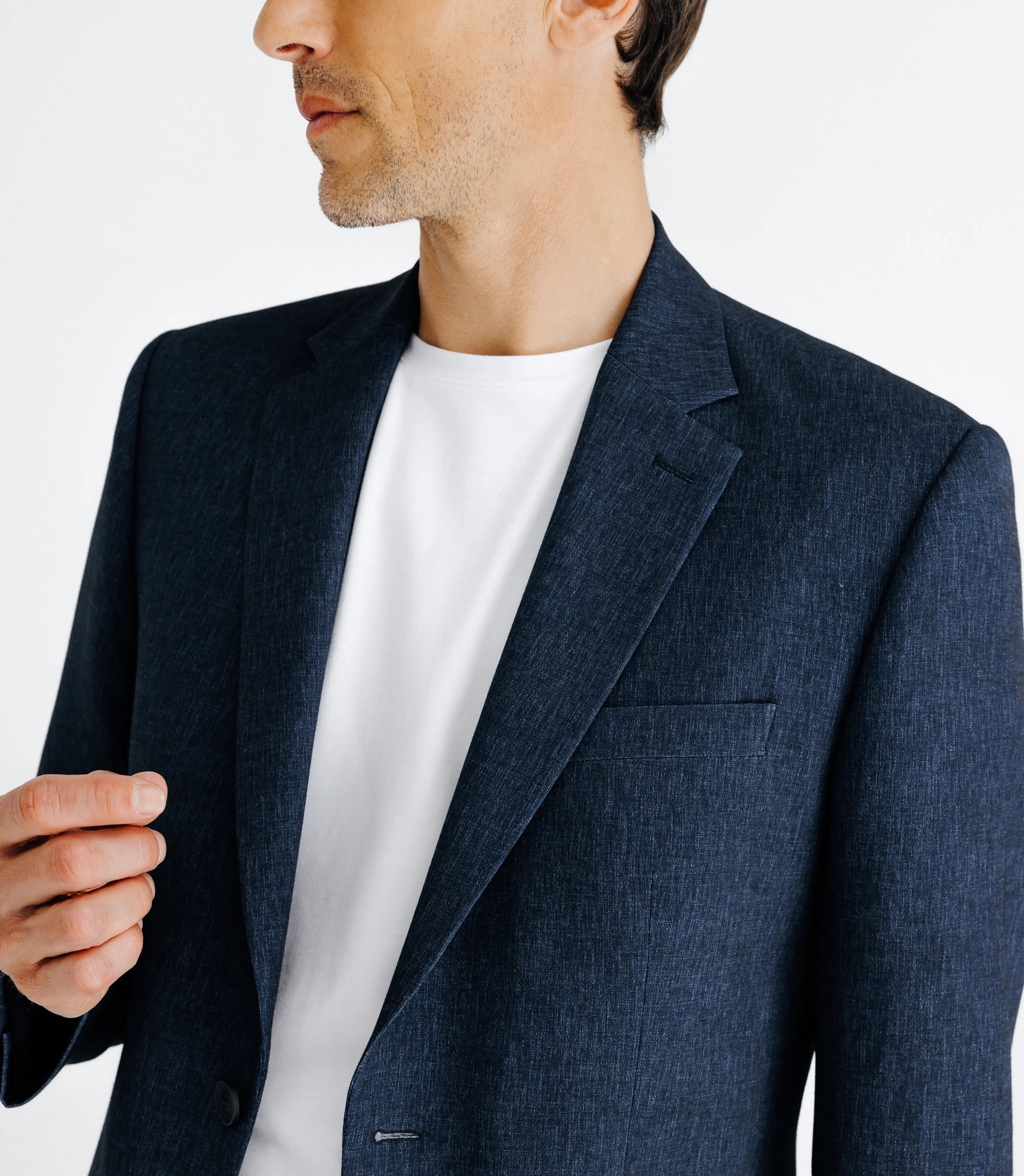 Costume pliable 2 boutons marine - IZAC