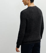 Brown round-neck sweater