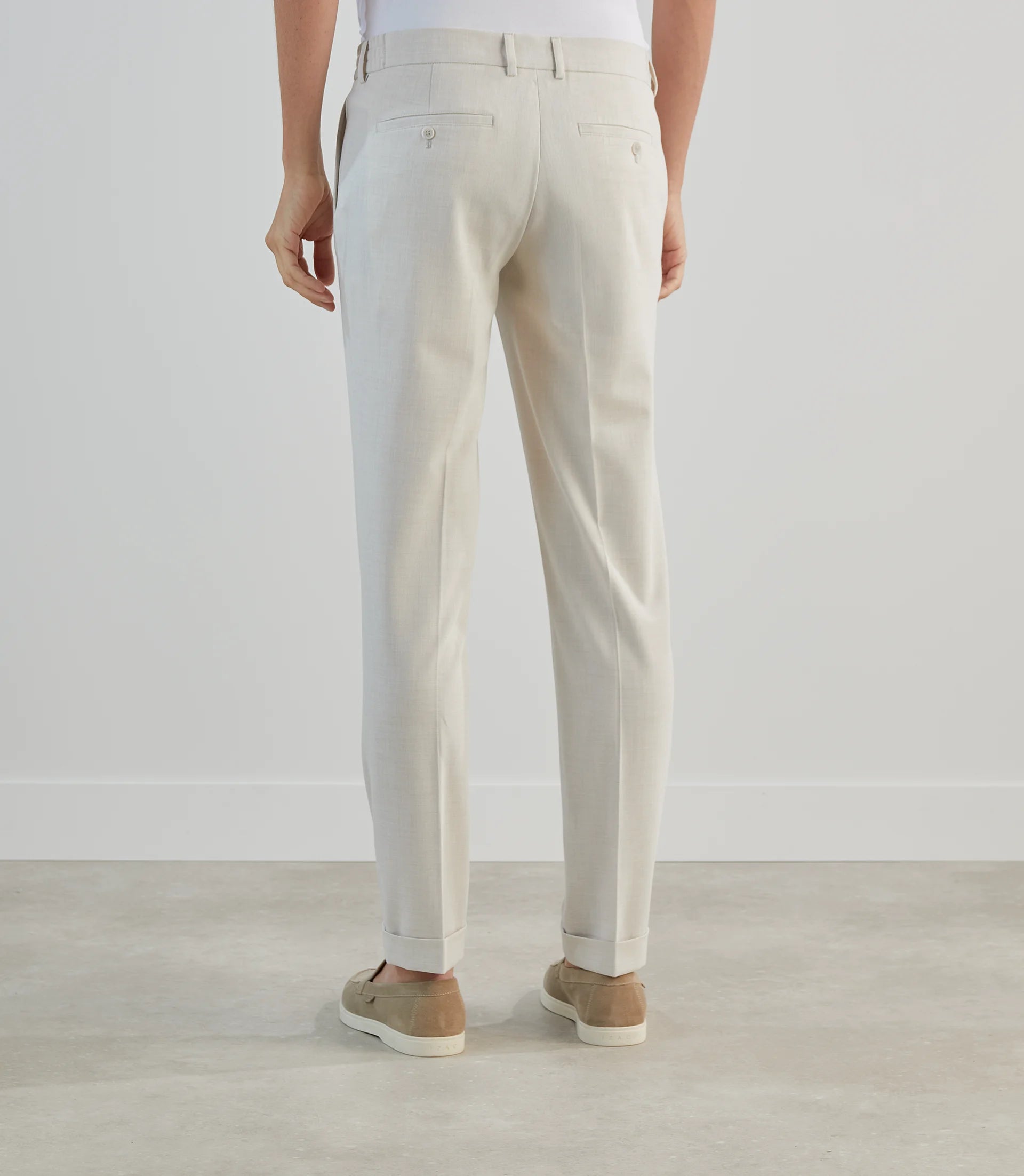 Pantalon casual écru - IZAC