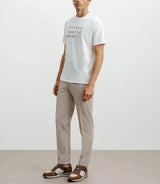 T-shirt print écru