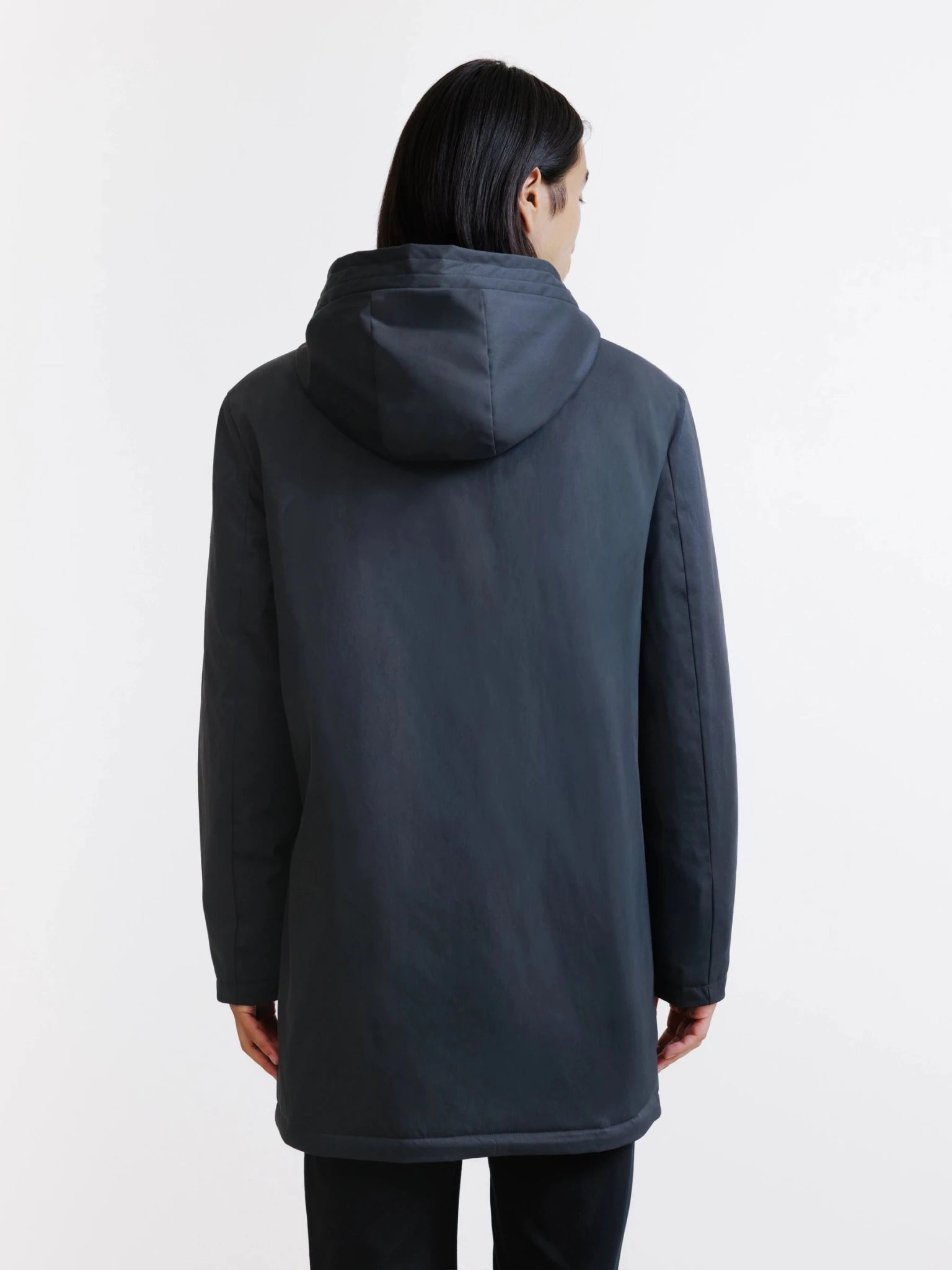 Parka à capuche anthracite - IZAC