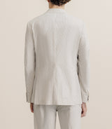 Veste ville croisée 6 boutons beige