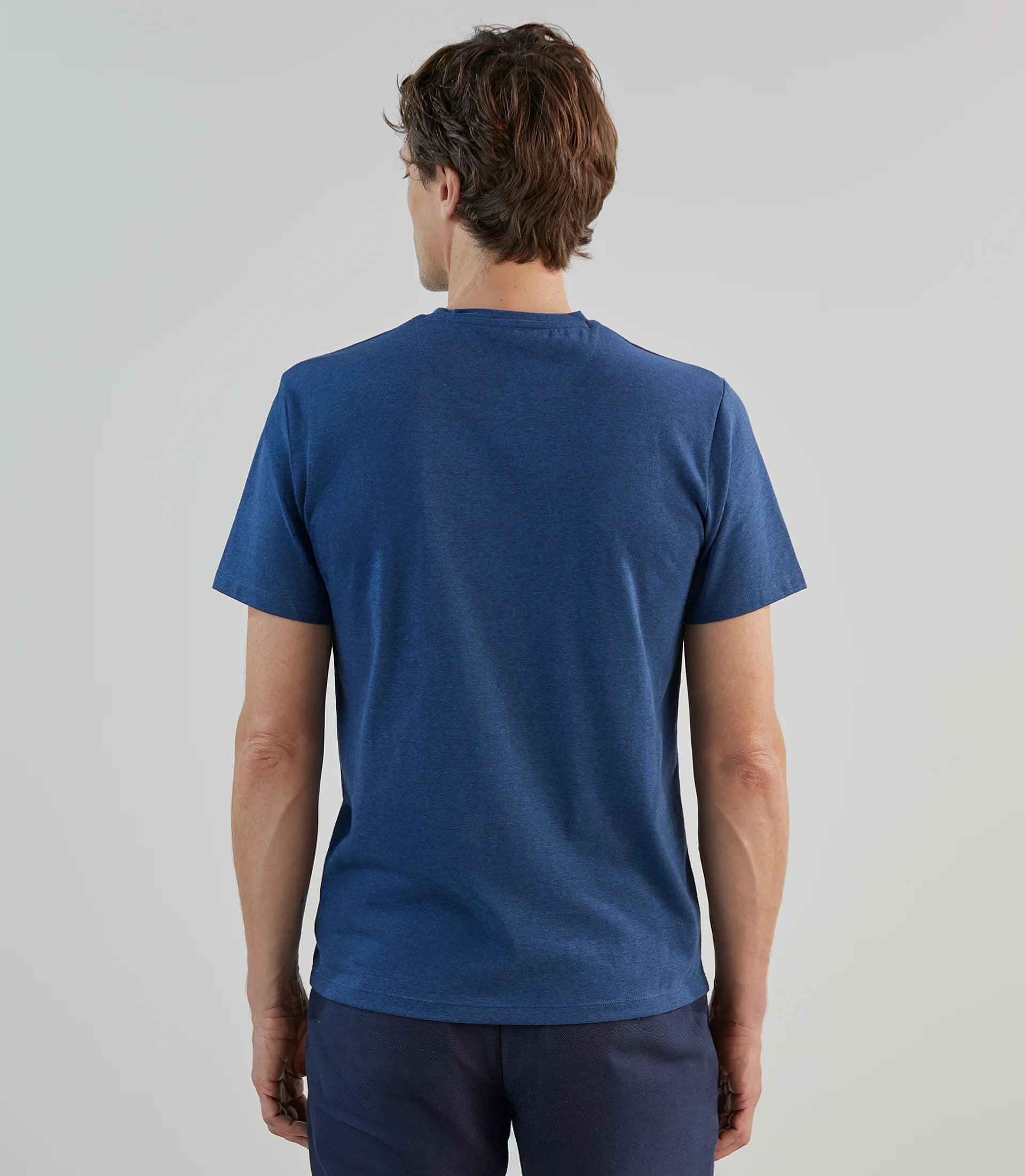 T-shirt à manches courtes marine - IZAC