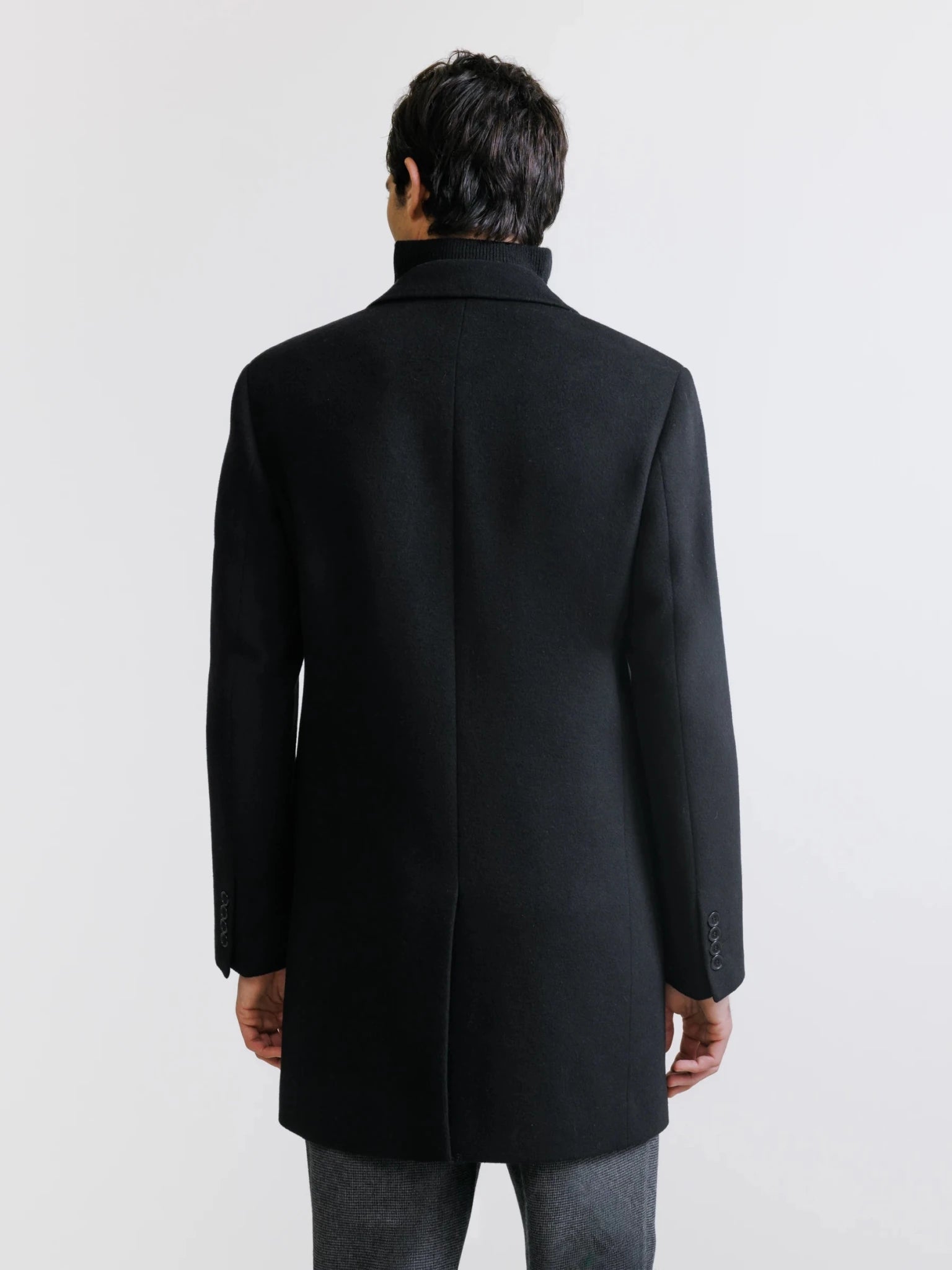 Manteau 3 boutons noir - IZAC