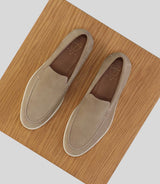 Mocassin casual en suède  beige