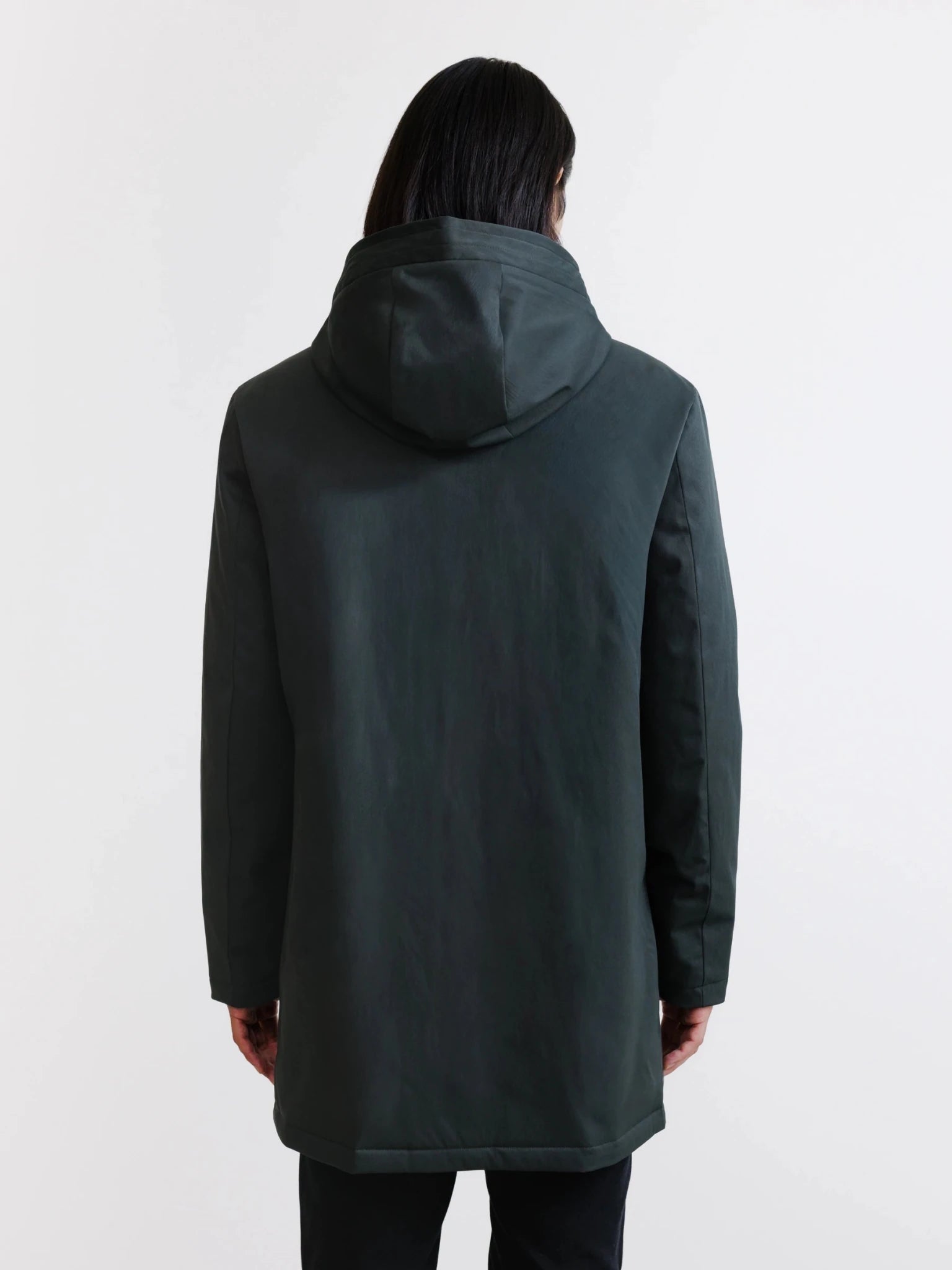 Parka à capuche kaki - IZAC
