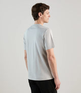 T-shirt à manches courtes gris clair - IZAC