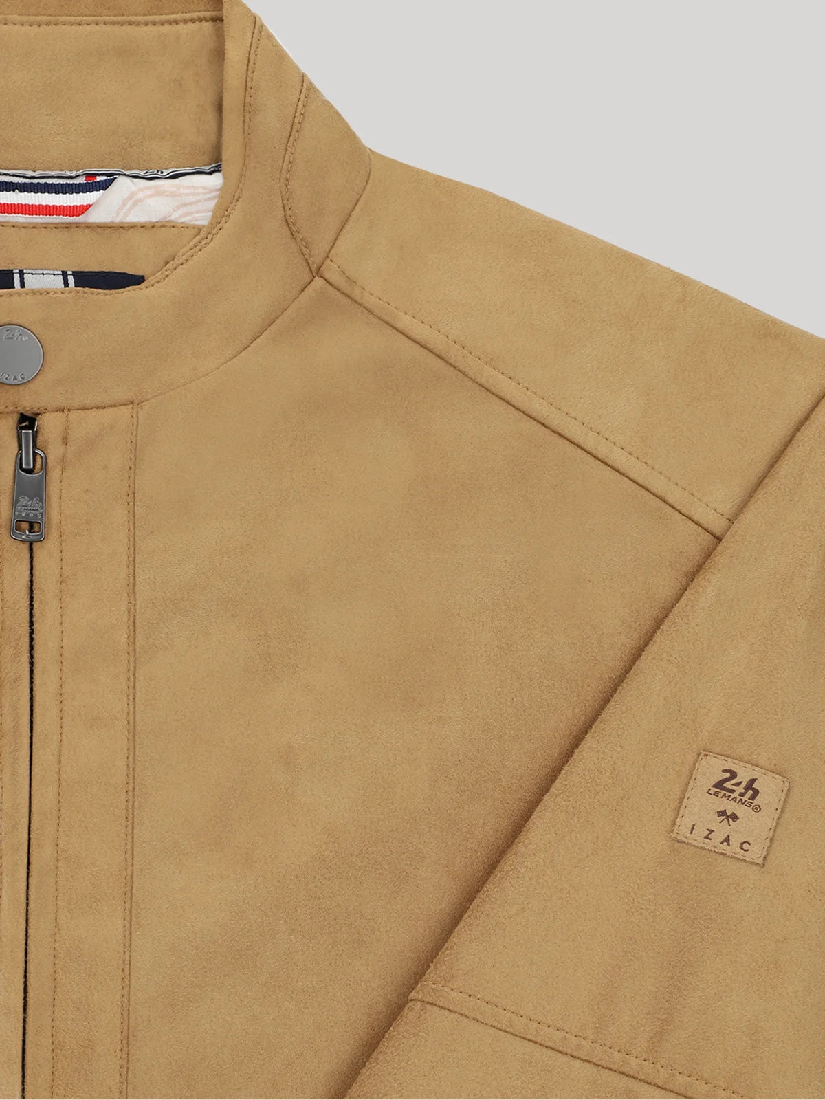 Blouson col motard camel 24h Le Mans - IZAC
