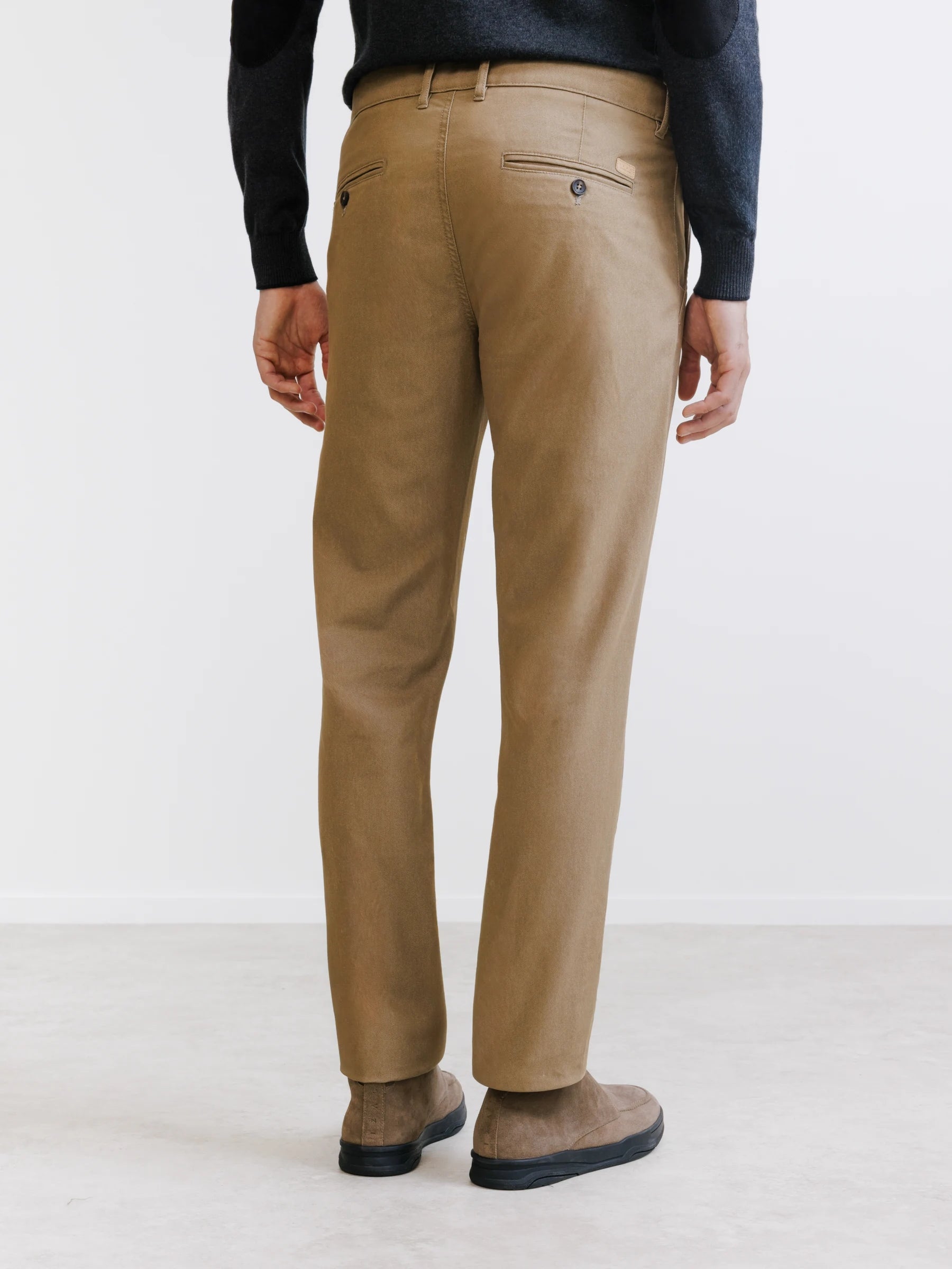 Pantalon casual taupe