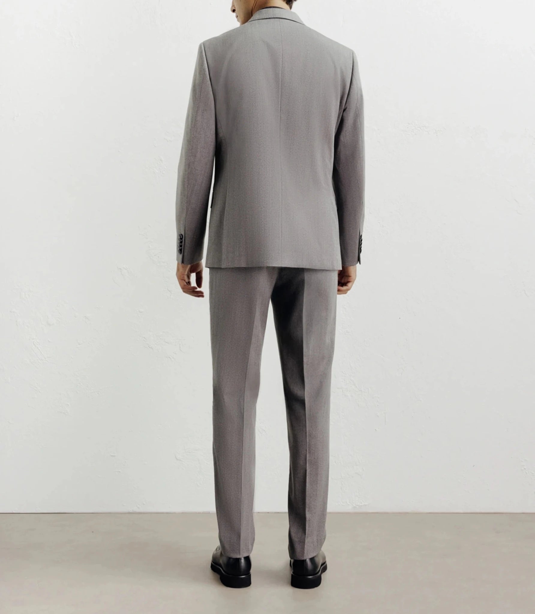 Costume croisé gris - IZAC