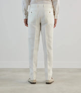 Pantalon ville 100% lin écru - IZAC