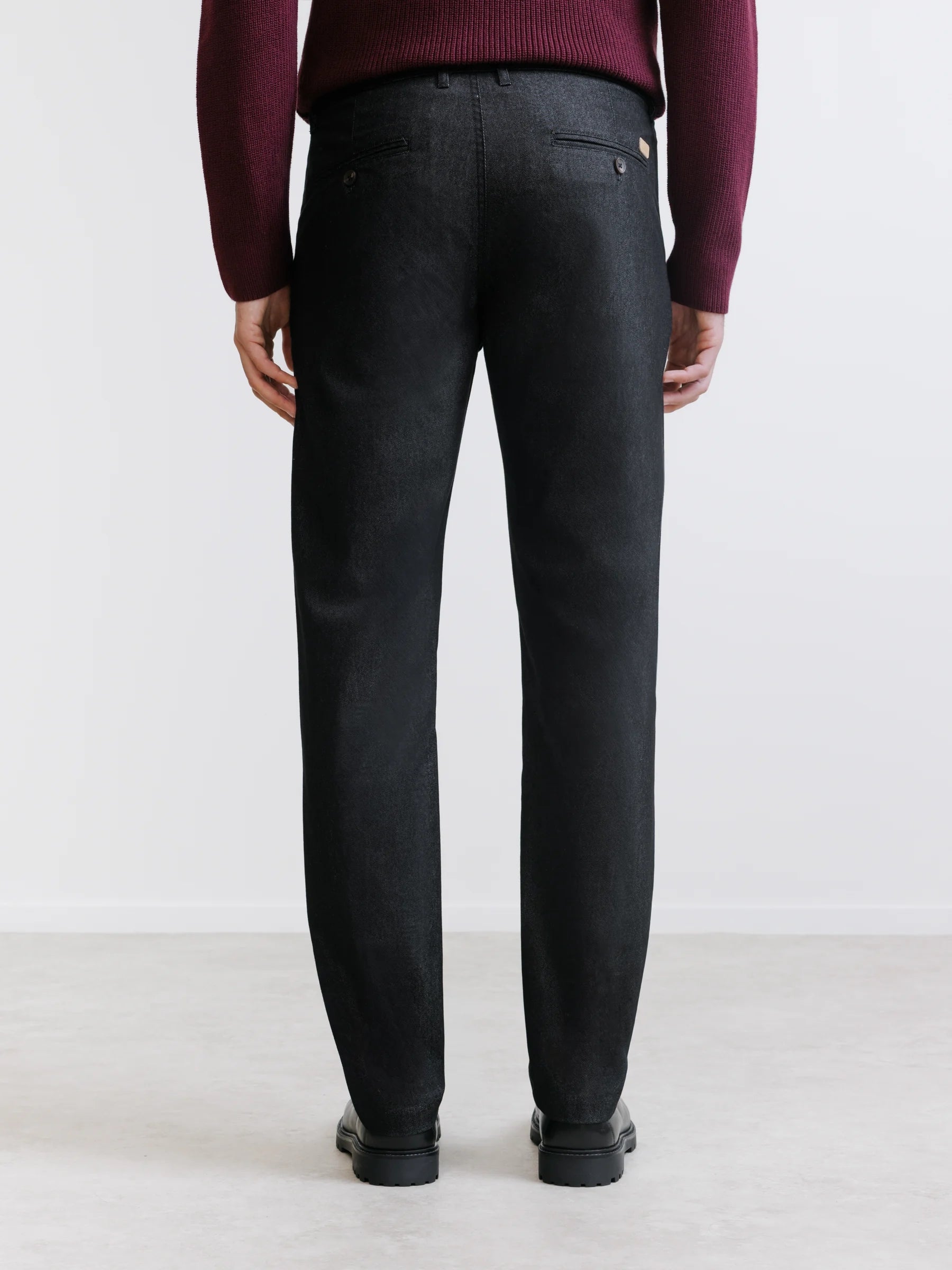 Pantalon casual noir