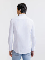 Chemise slim ciel