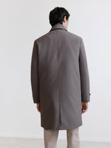 Taupe raincoat