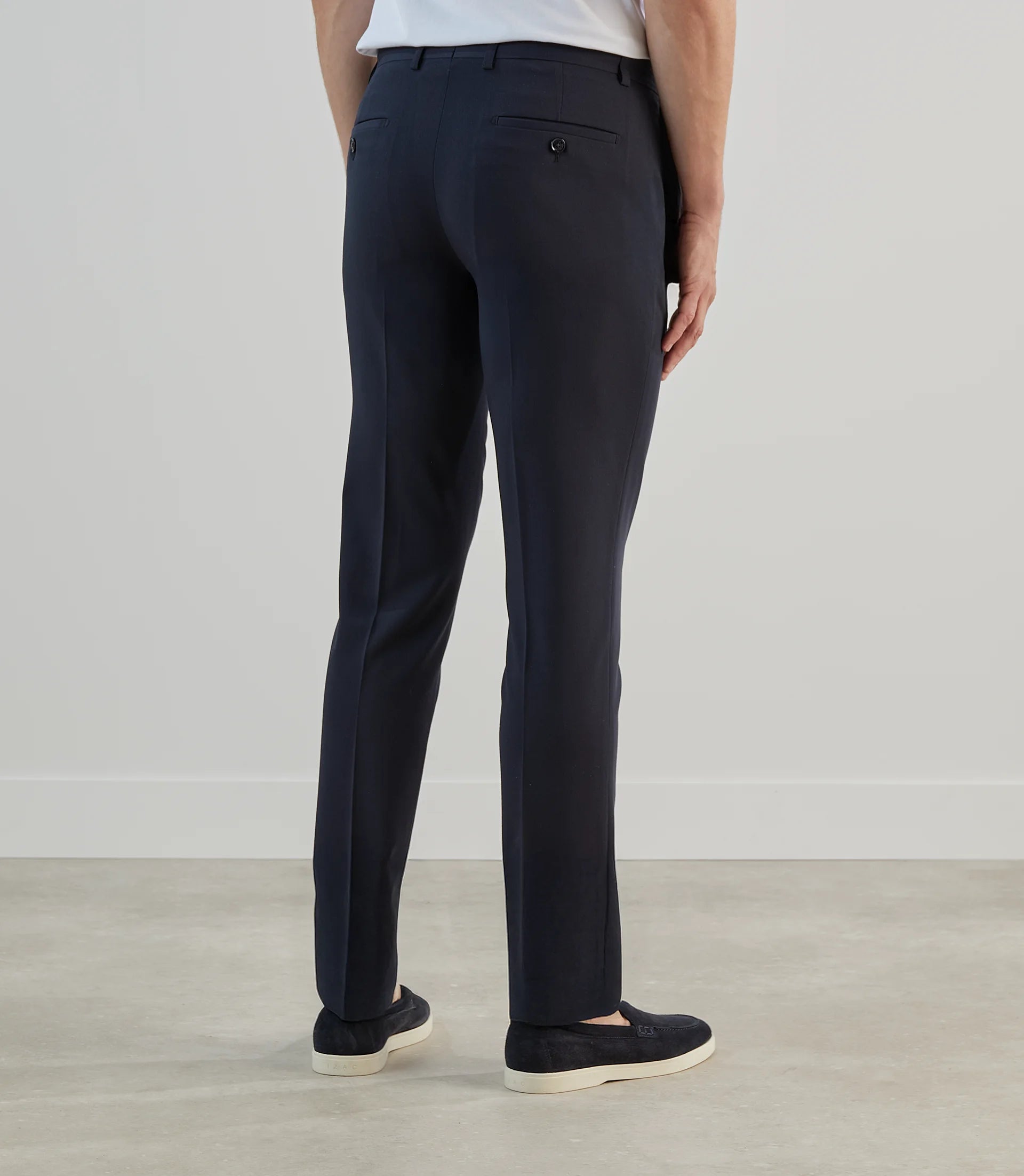 Pantalon ville lavable marine - IZAC