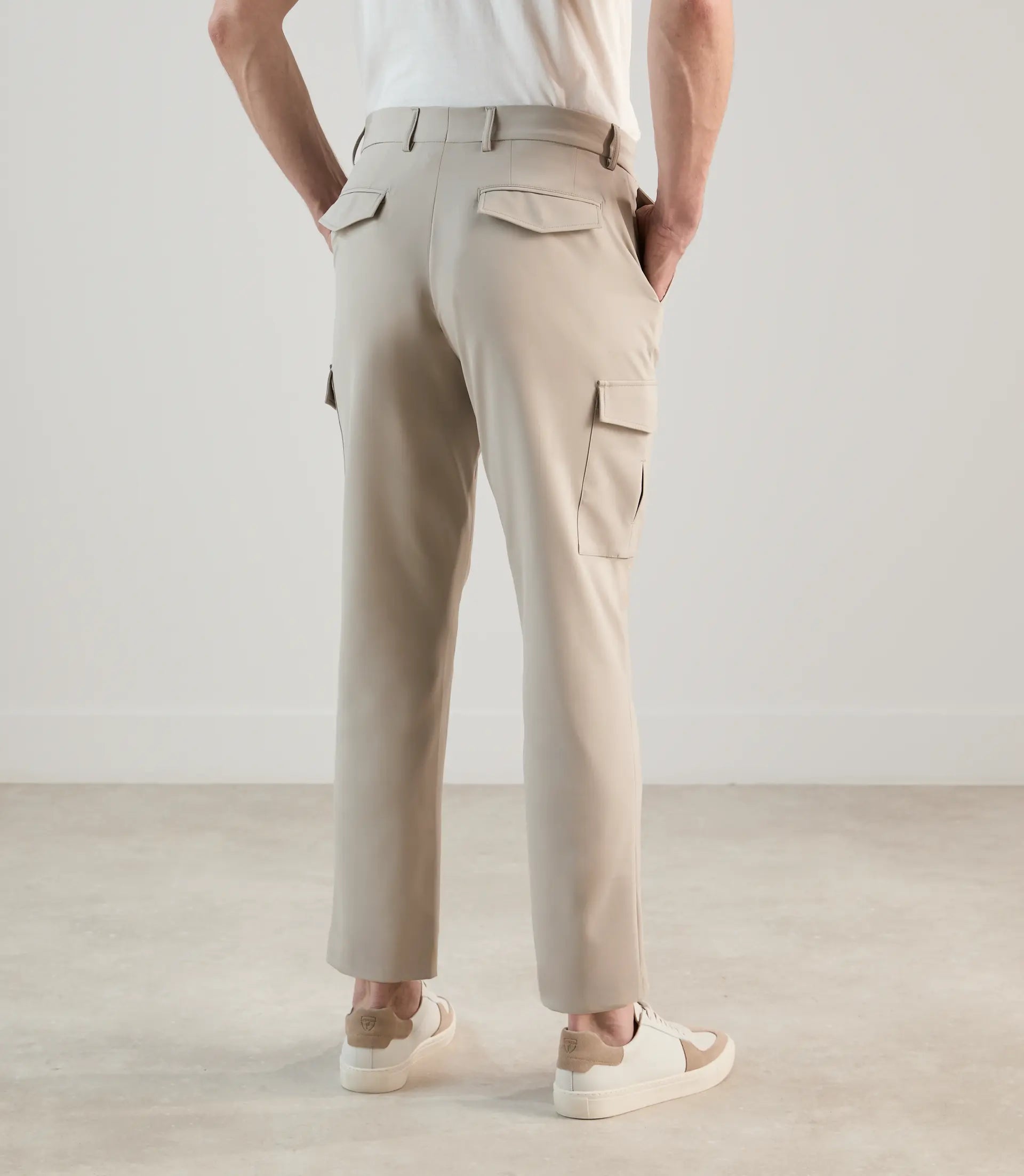 Pantalon cargo beige - IZAC