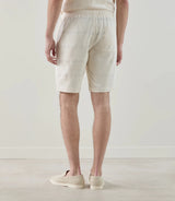 Bermuda avec cordon de serrage écru