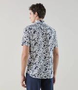 Chemise fantaisie marine