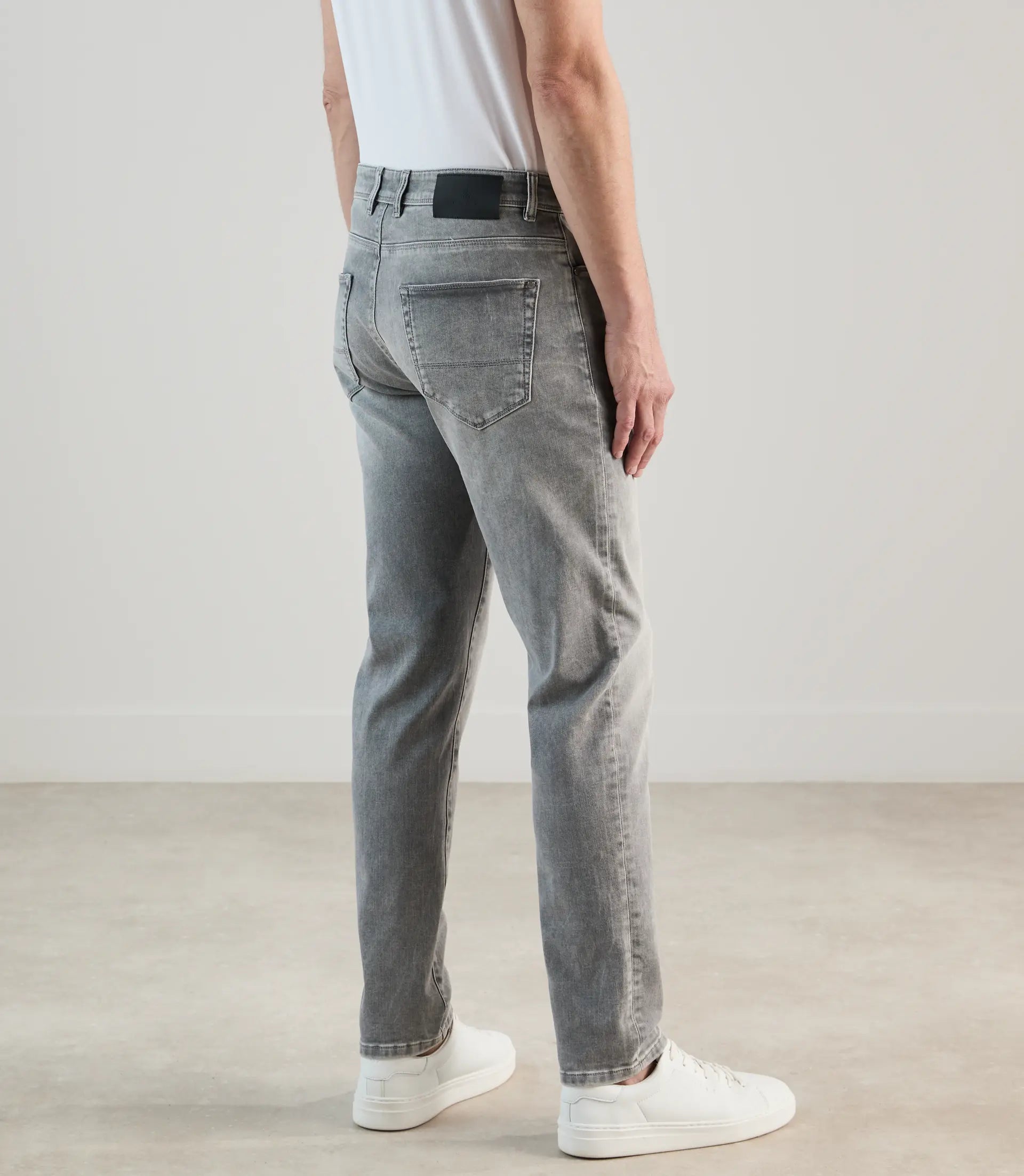 Jean 5 poches stretch gris - IZAC