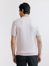 Light beige knit T-shirt
