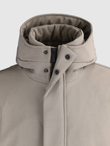 Taupe parka