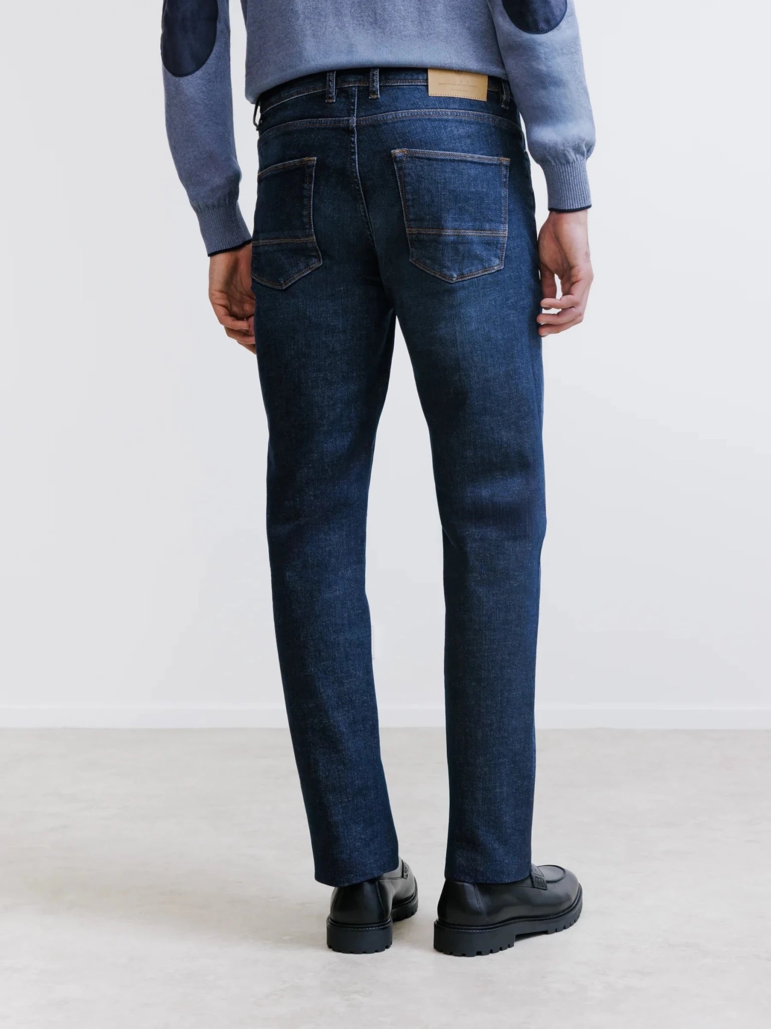 Jean 5 poches regular bleu - IZAC