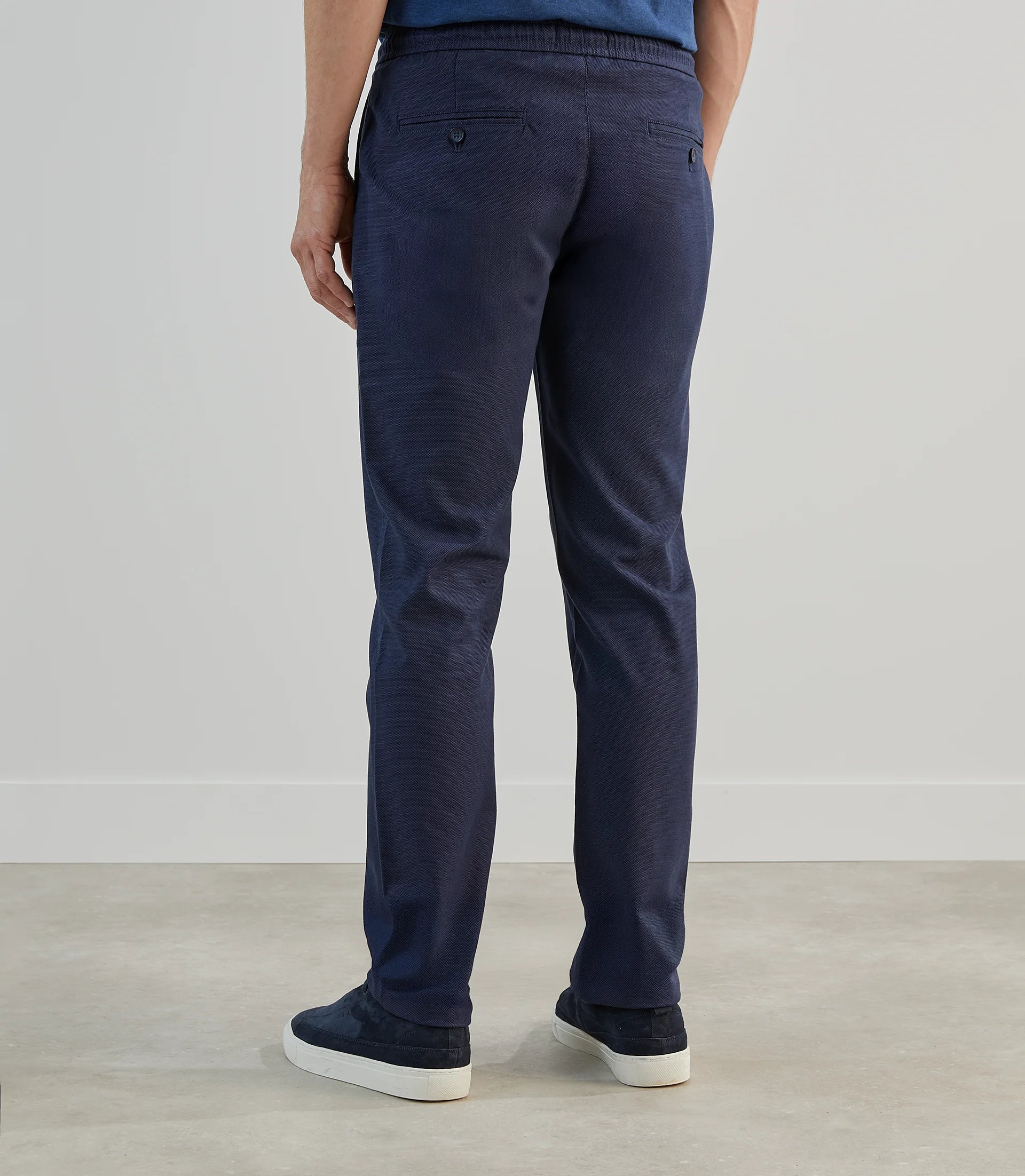 Pantalon casual armuré marine - IZAC