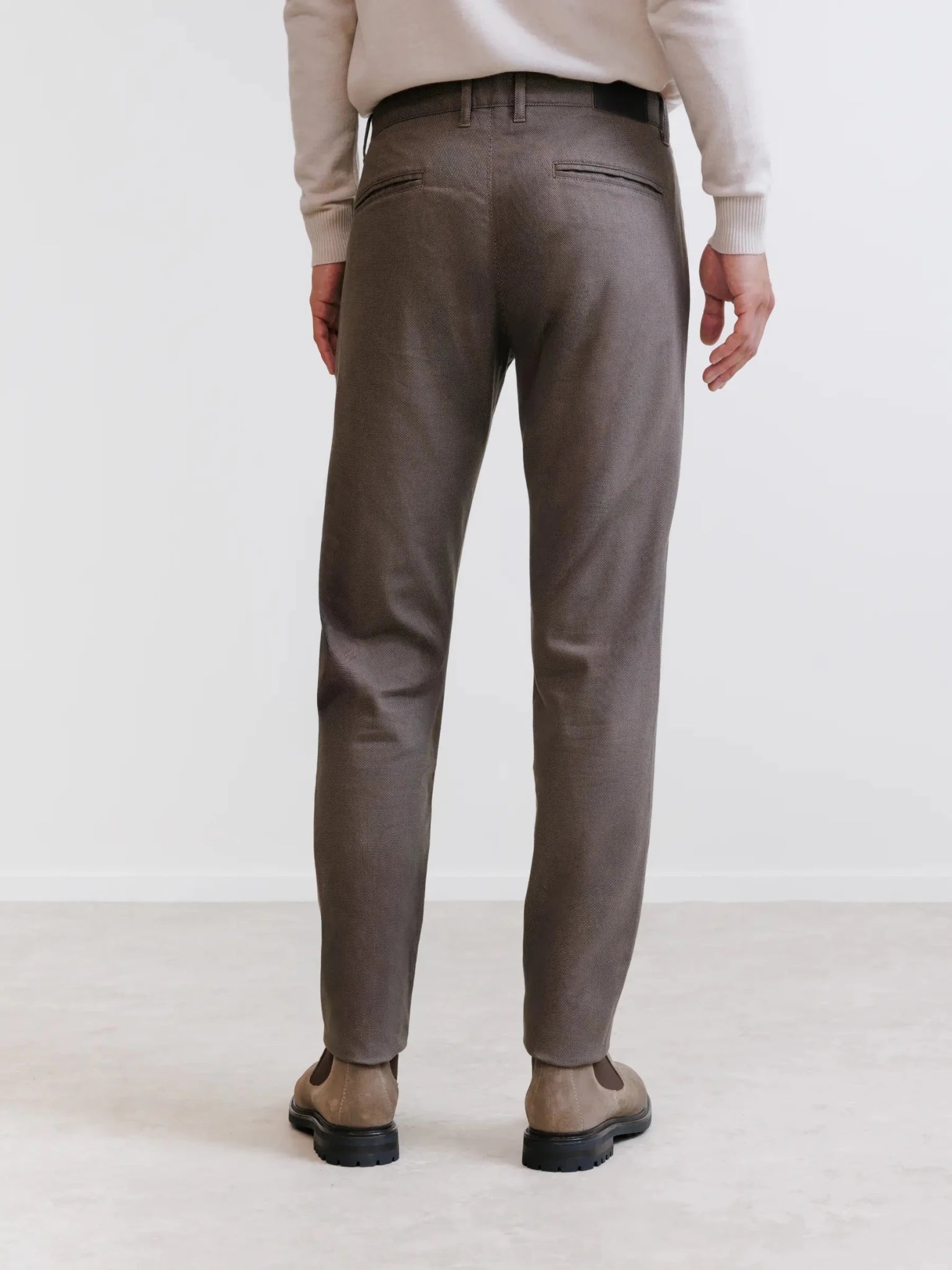 Pantalon armuré châtain - IZAC
