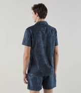 Chemise fantaisie marine - IZAC