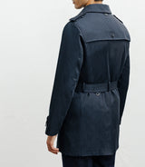 Trench croisé marine