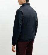 Blouson col chemise marine
