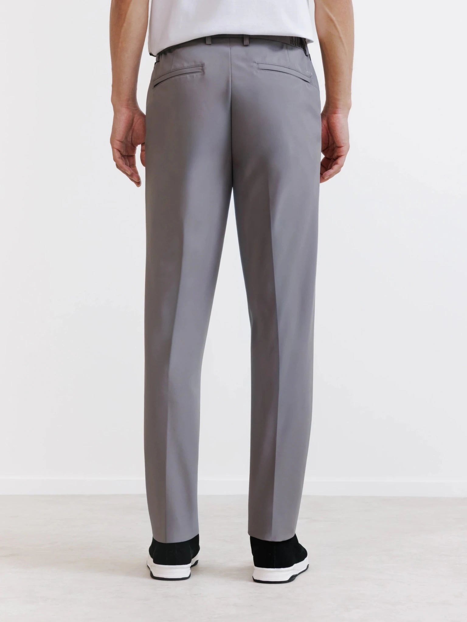 Pantalon ville en tissu technique taupe - IZAC
