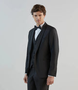 Black city vest