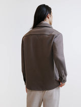 Taupe overshirt