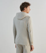 Veste ville avec parementure beige - IZAC