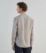 Chemise 100% lin sable - IZAC