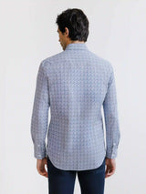 Navy blue fancy shirt