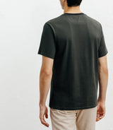 T-shirt col teddy kaki