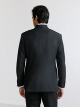 Black 3-button suit