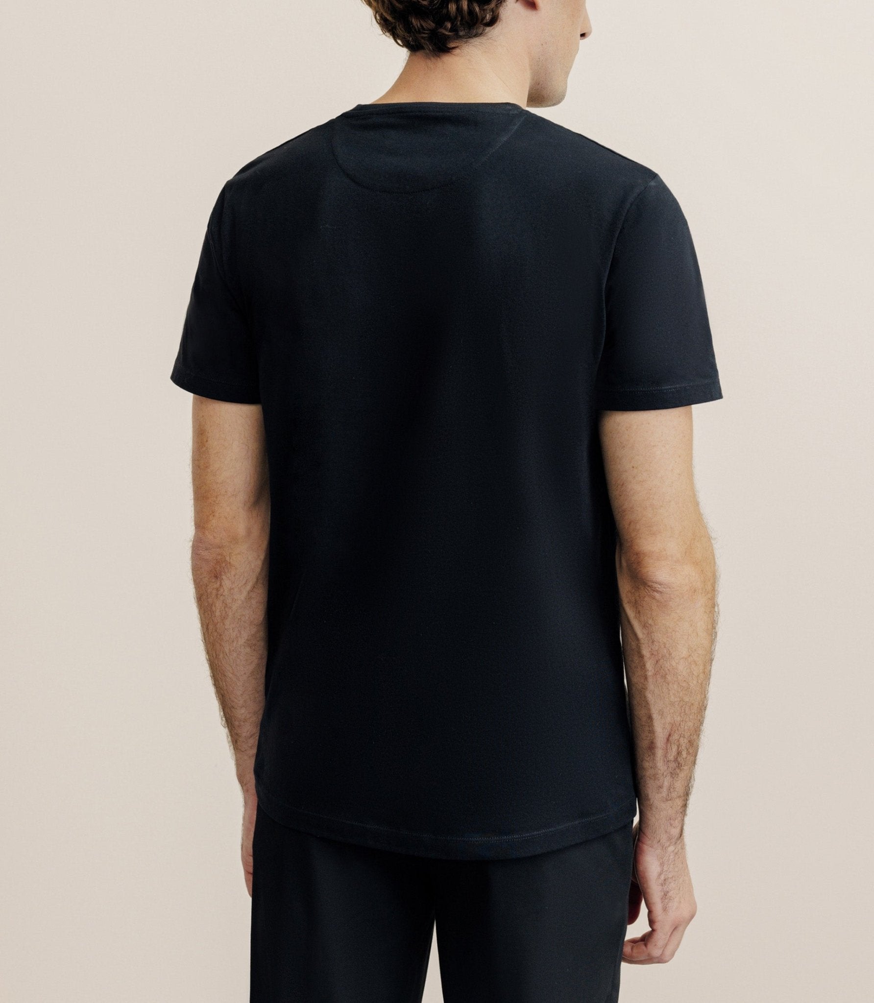 T-shirt imprimé noir - IZAC