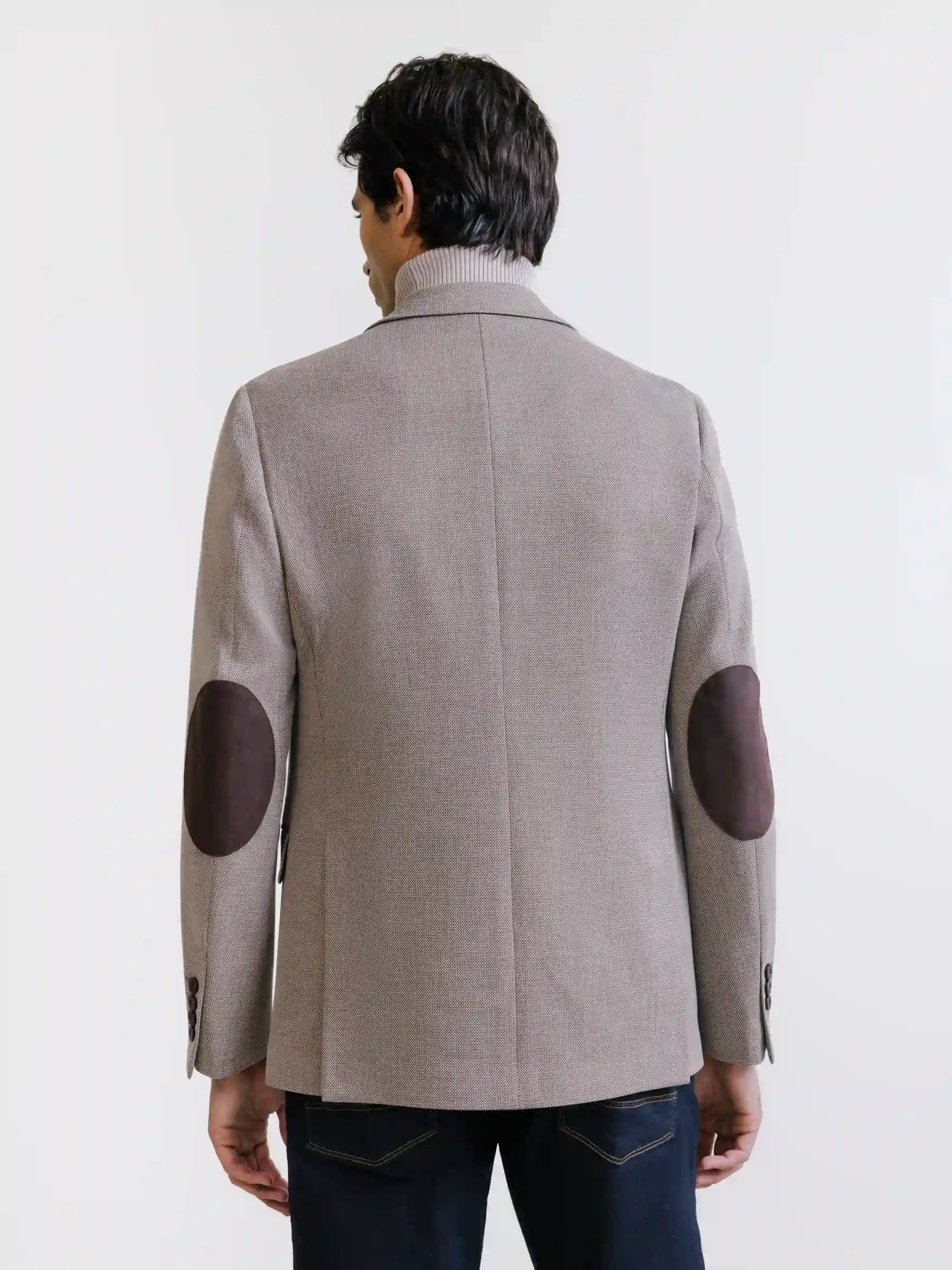 Veste 2 boutons beige